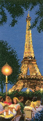 Paris Cross Stitch Kit by Heritage Crafts