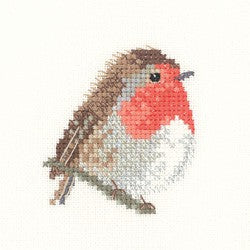 Robin Cross Stitch Kit by Heritage Crafts