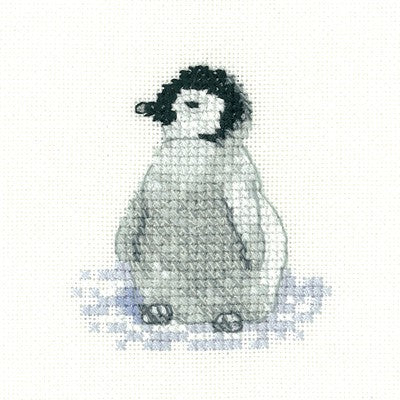 Penguin Cross Stitch Kit by Heritage Crafts