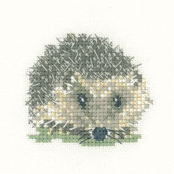 Hedgehog Cross Stitch Kit by Heritage Crafts