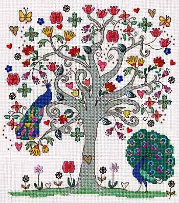 Love Summer Cross Stitch Kit By Bothy Threads