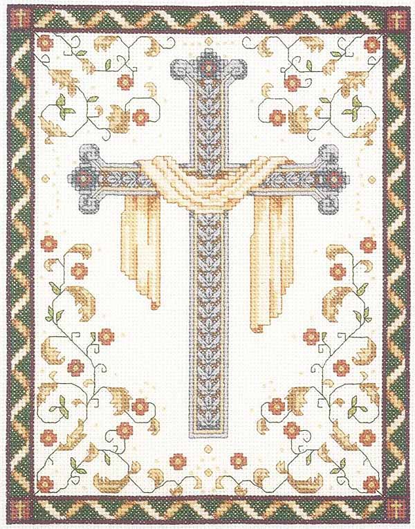 His Cross Cross Stitch Kit by Janlynn