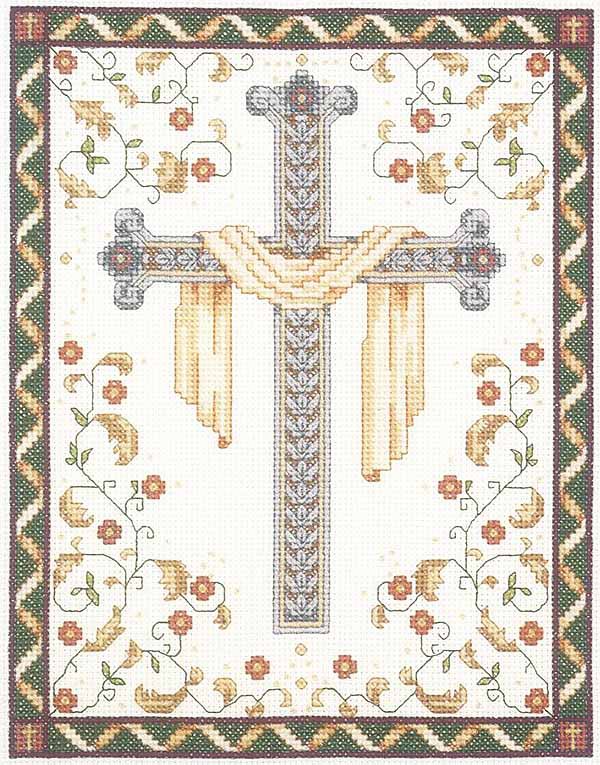 His Cross Cross Stitch Kit by Janlynn