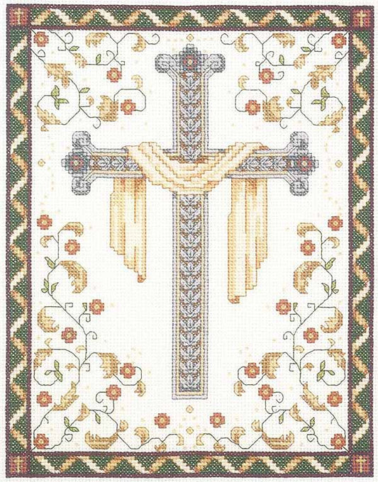 His Cross Cross Stitch Kit by Janlynn