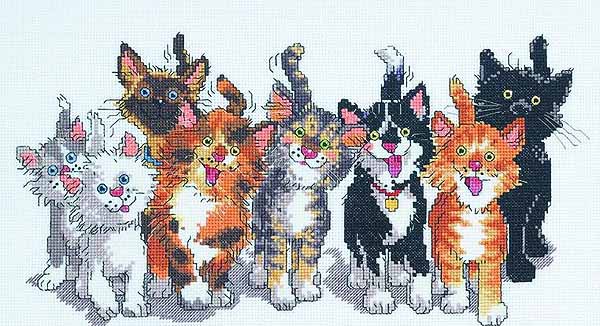 Tails of Duckport Cross Stitch Kit by Janlynn