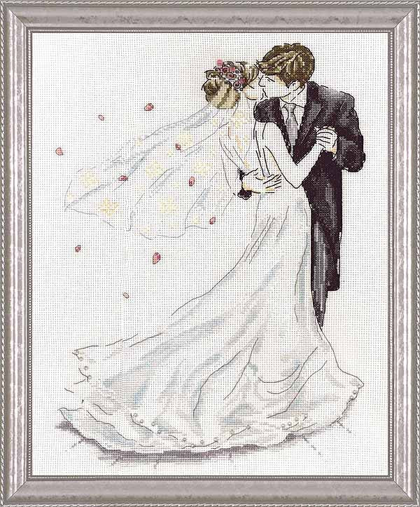 Wedding Dance Cross Stitch Kit by Design Works