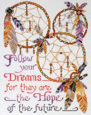 Dream Catchers Cross Stitch Kit by Design Works