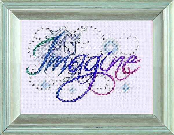 Imagine Cross Stitch Kit by Design Works