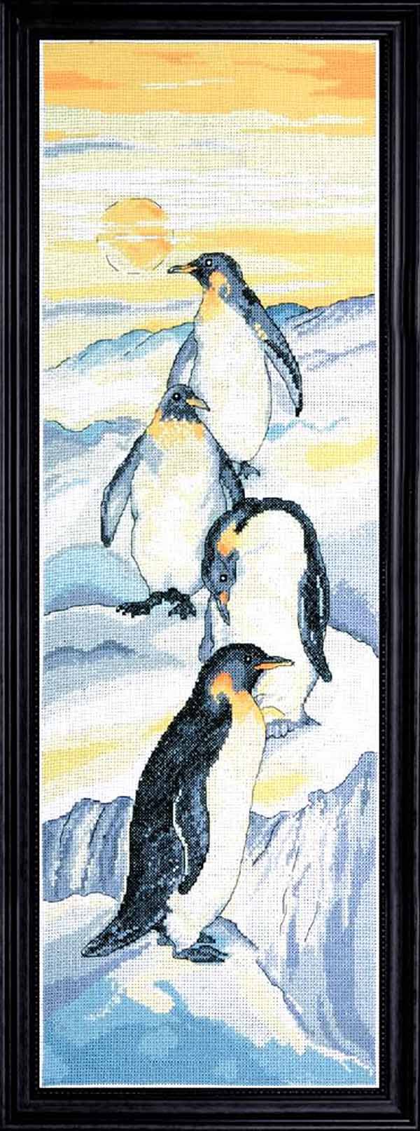 Penguins Cross Stitch Kit by Design Works