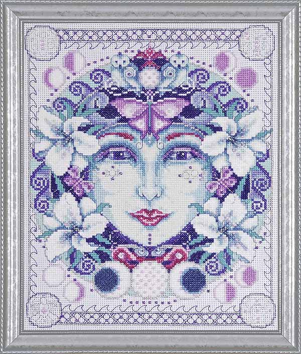 Moon Cross Stitch Kit by Design Works