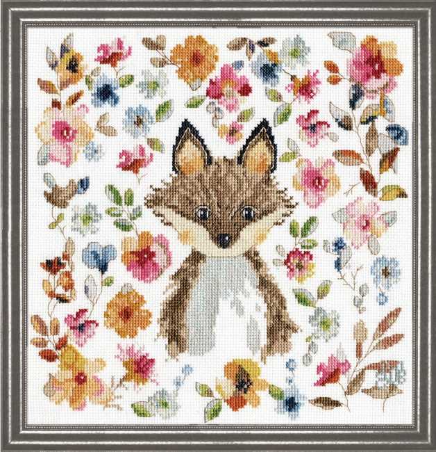 Fox Cross Stitch Kit by Design Works