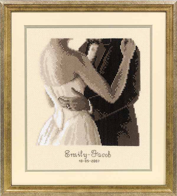 To Have and To Hold Wedding Sampler Cross Stitch Kit By Vervaco