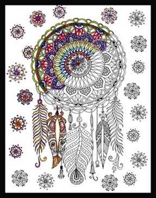 Trendy Dreamcatcher Zenbroidery by Design Works