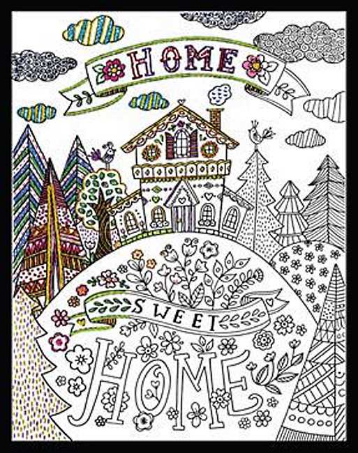 Home Sweet Home Zenbroidery by Design Works