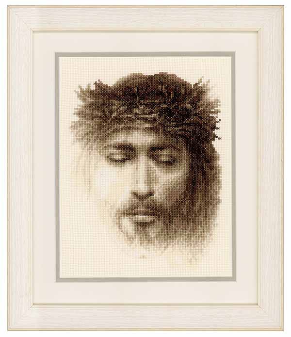 Jesus Cross Stitch Kit By Vervaco