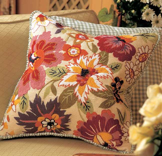 Ottoline Tapestry Needlepoint Kit by Glorafilia