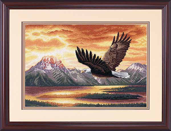 Silent Flight Cross Stitch Kit by Dimensions