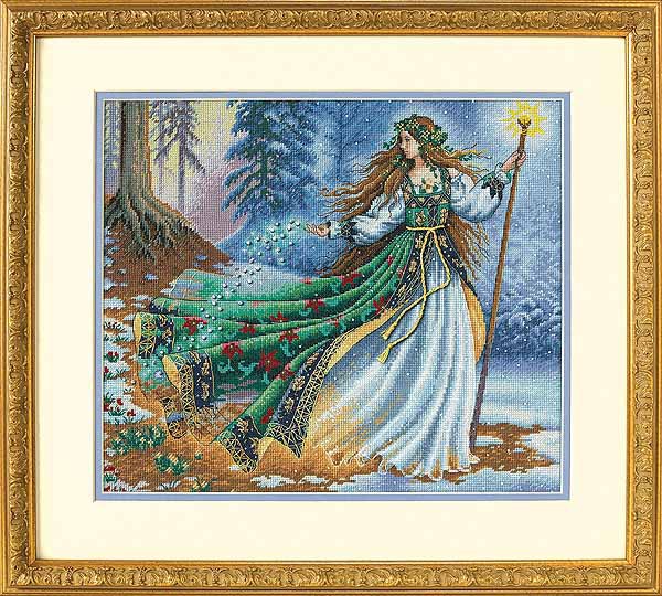 Woodland Enchantress Cross Stitch Kit by Dimensions