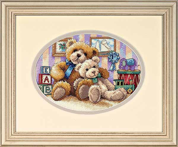 Warm and Fuzzy Cross Stitch Kit by Dimensions