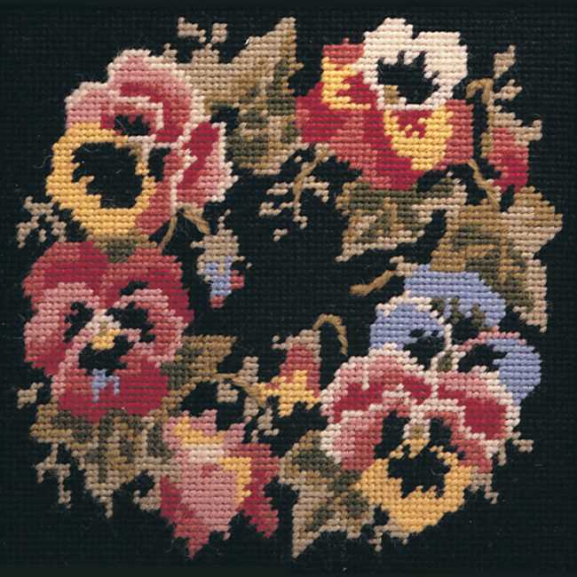 Garland Tapestry Needlepoint Kit by Glorafilia