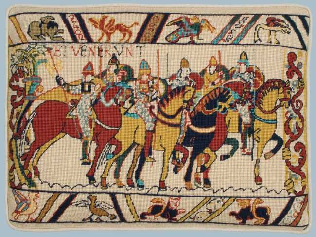 Hastings William Rides to War Tapestry Needlepoint Kit by Glorafilia