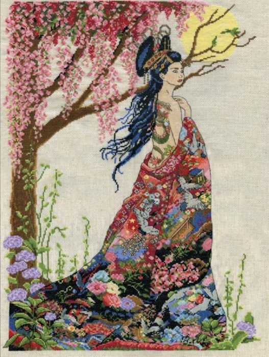 Queen of Silk Cross Stitch Kit by Design Works