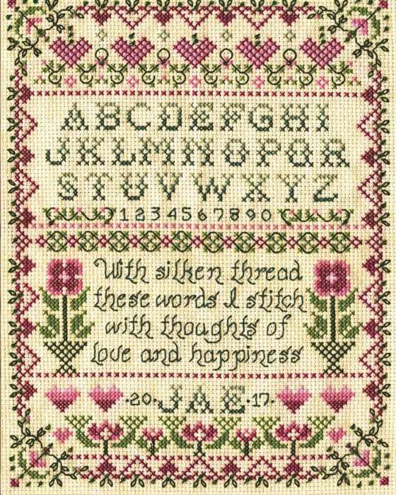 Stitchers Sampler Cross Stitch Kit by Design Works