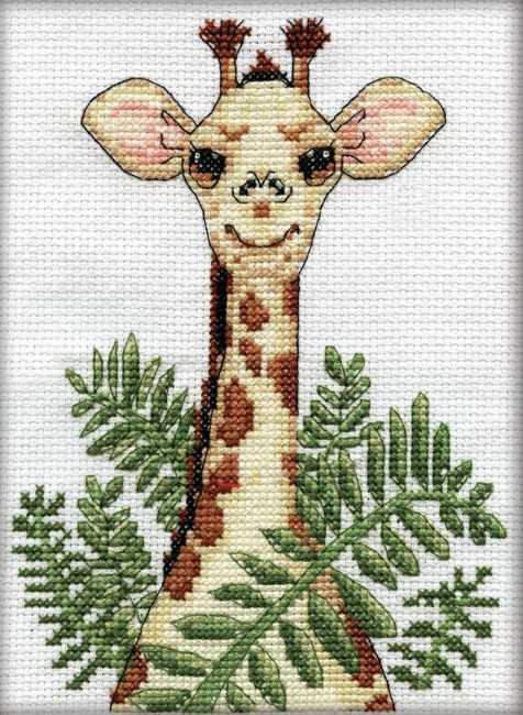 Giraffe Cross Stitch Kit by Design Works