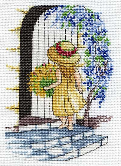 Wisteria All Our Yesterdays Cross Stitch Kit by Faye Whittaker