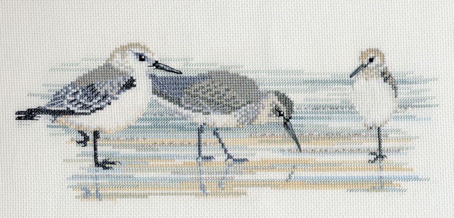 Waders Cross Stitch Kit by Derwentwater Designs