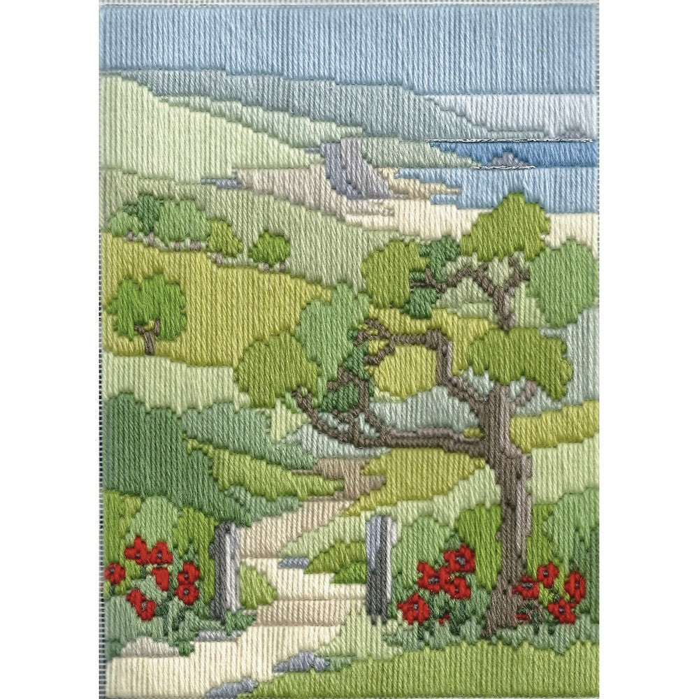 Summer Walk Long Stitch Kit by Derwentwater Designs