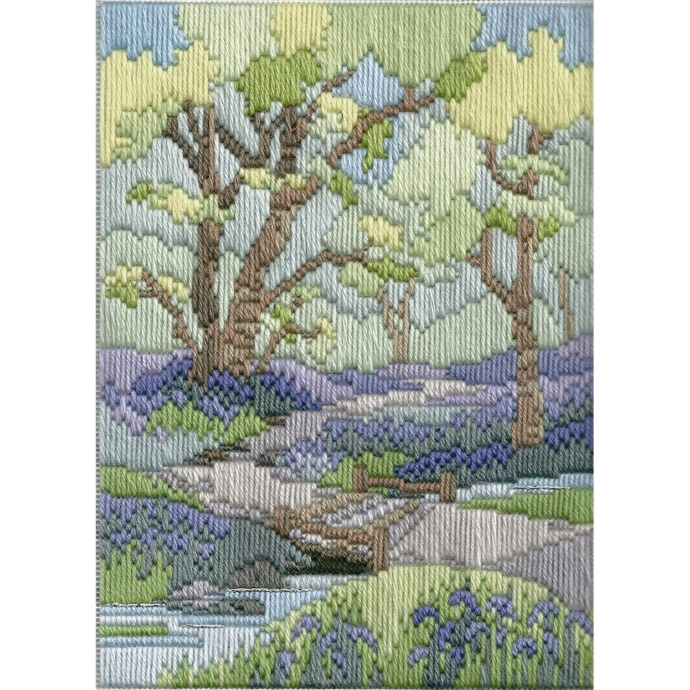 Spring Walk Long Stitch Kit by Derwentwater Designs