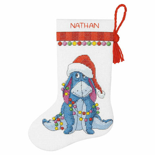 Eeyore Christmas Stocking Cross Stitch Kit by Dimensions