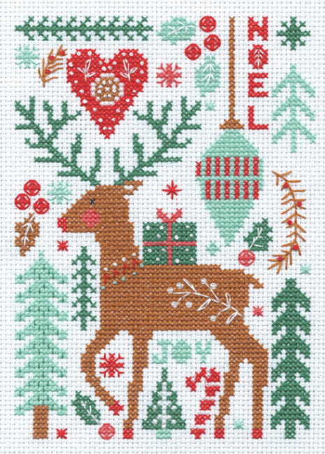 Nordic Winter Cross Stitch Kit by Dimensions