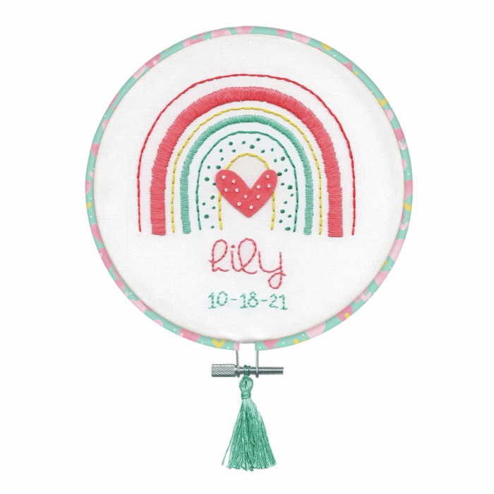 Birth Sampler Embroidery Kit by Dimensions