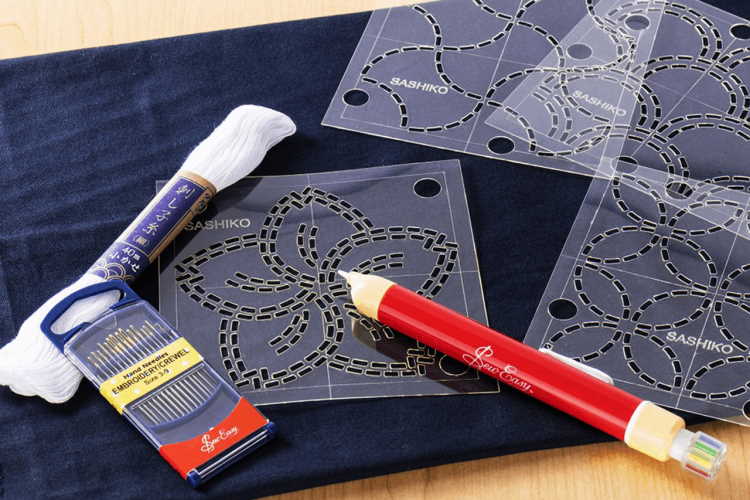 Sashiko Embroidery Starter Kit by Sew Easy