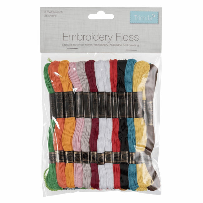 Bright Colours Stranded Cotton Pack by Trimits