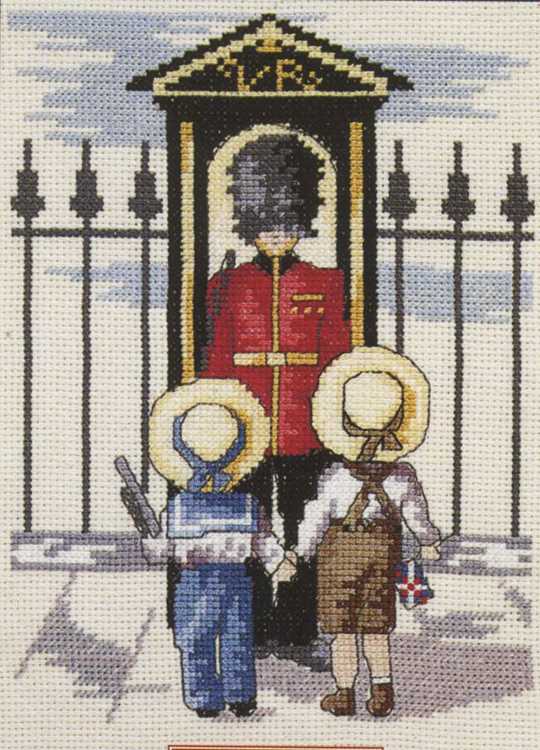 Palace Guard All Our Yesterdays Cross Stitch Kit by Faye Whittaker