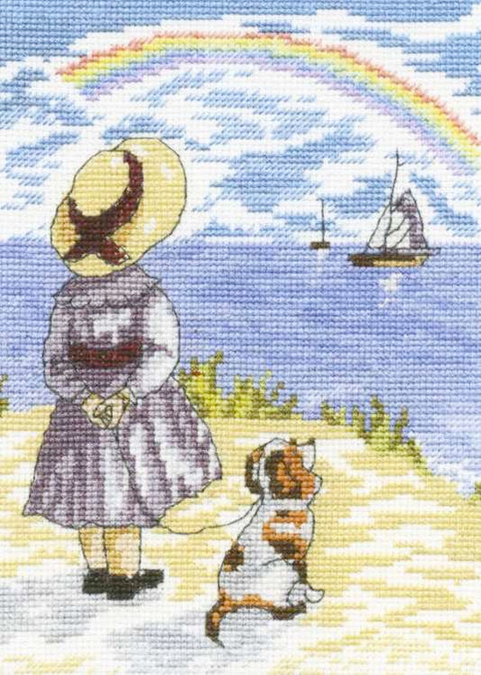Rainbows All Our Yesterdays Cross Stitch Kit by Faye Whittaker