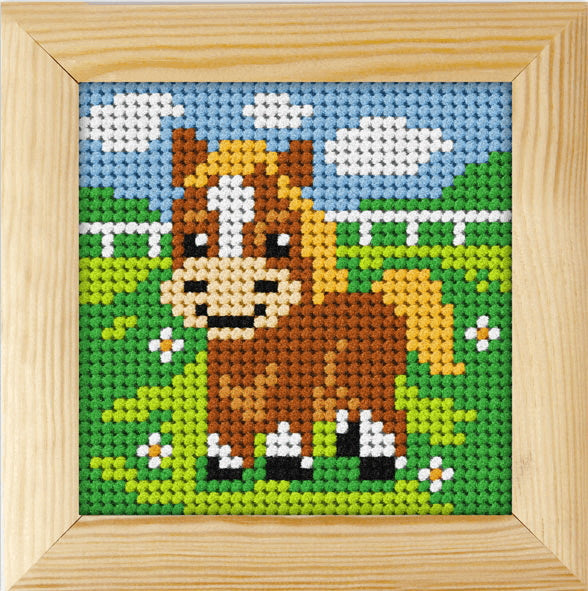 Pony Beginners Tapestry Kit by Orchidea