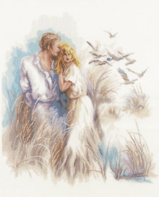 Close Harmony Cross Stitch Kit By Lanarte