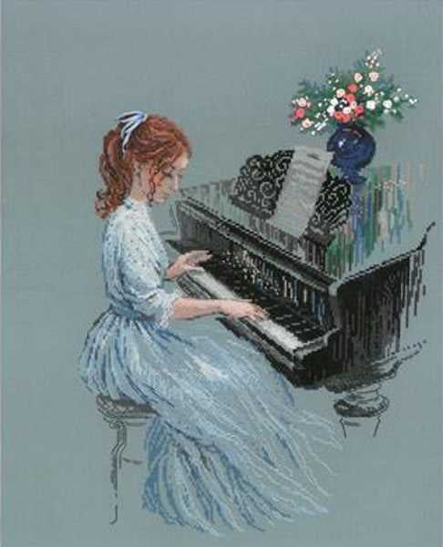 Adagio Cross Stitch Kit By RIOLIS