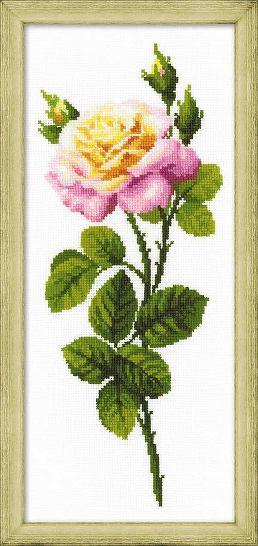Wonderful Rose Cross Stitch Kit By RIOLIS