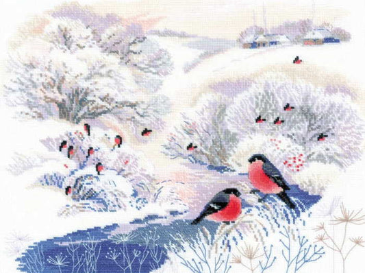 Winter River Cross Stitch Kit By RIOLIS