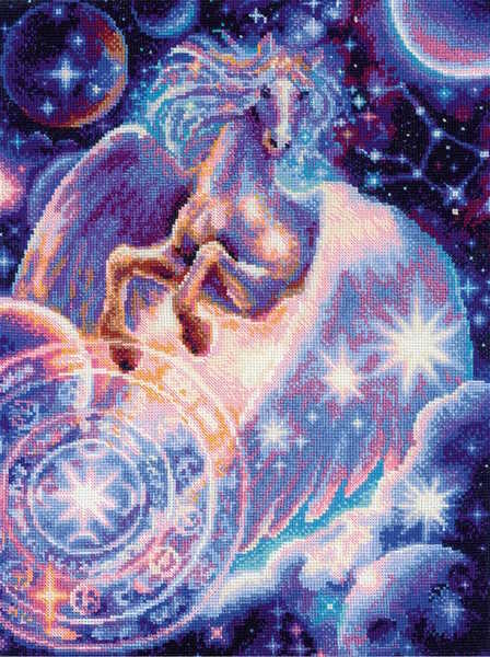 Pegasus Constellation Cross Stitch Kit By RIOLIS