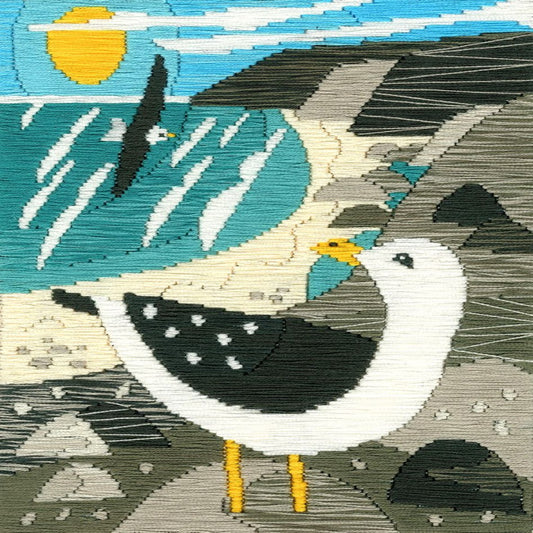 Seagulls Long Stitch Kit by Bothy Threads