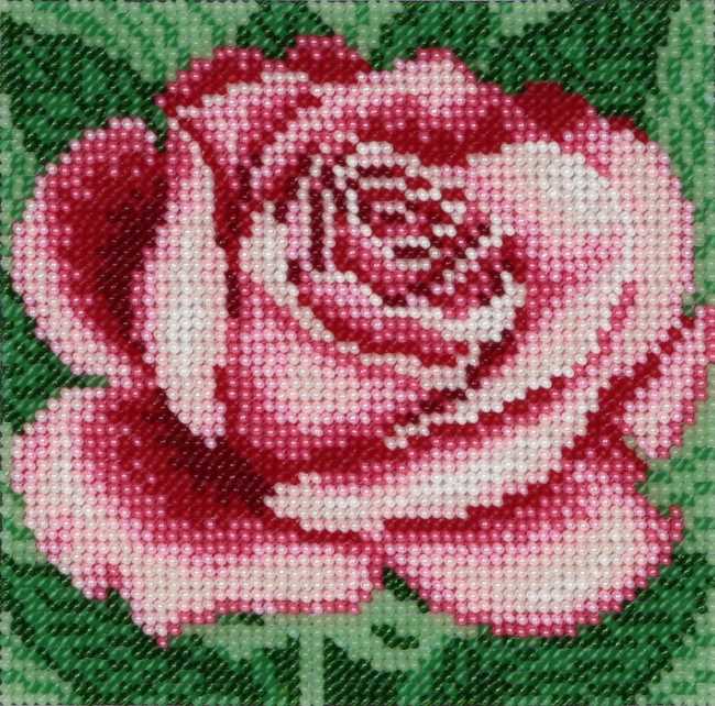 Rose Bead Embroidery Kit by VDV – The Happy Cross Stitcher