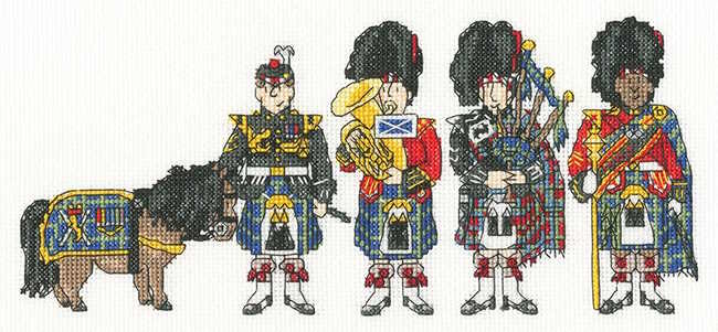 Flower of Scotland Cross Stitch Kit By Bothy Threads