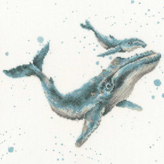 Marine Blue Cross Stitch Kit By Bothy Threads