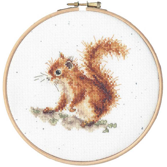 Acorns Cross Stitch Kit By Bothy Threads
